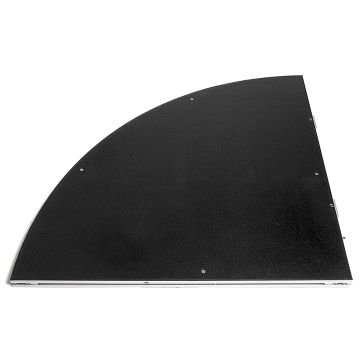 Intellistage ISQRPT3 3FT Tuffcoat Quarter Round Platform