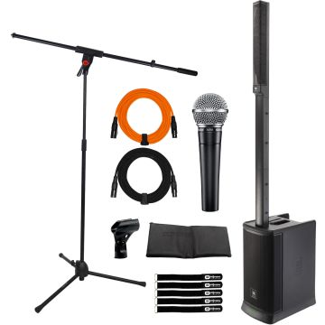 JBL Professional EON ONE Mk2 Column-Speaker PA with Shure Microphone