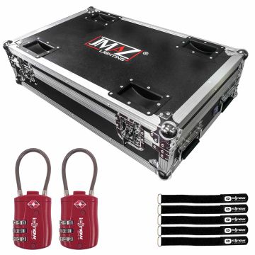 JMAZ Lighting 10 Unit MADpar Charging Road Case with TSA Lock