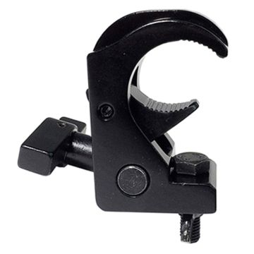 Global Truss Jr Snap Clamp in Black Hook Style Medium Duty Clamp