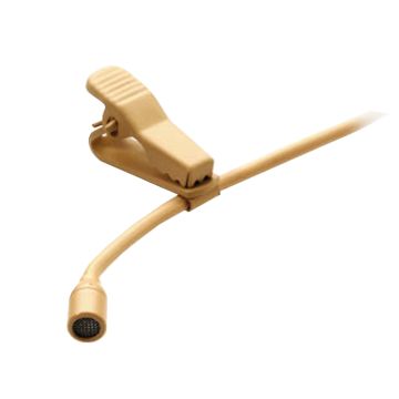 JTS CM-125IF Omni-directional Sub Miniature Lavaliere Microphone in Beige