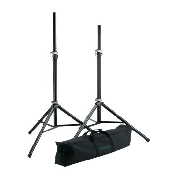 Konig & Meyer 21459 Speaker Stands Package with Carrying Case