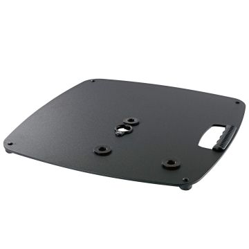 Konig & Meyer 26706 21.6" x 21.6" (550 x 550mm) Structured Black Base Plate