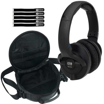 KRK KNS 6400 Studio Monitor Headphones with Gear Bag Package