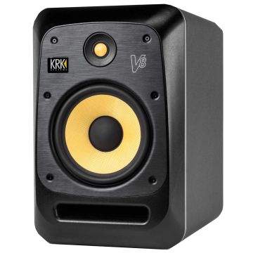 KRK V4 S8 V Series 2-Way 8" Powered Reference Monitor Angle View