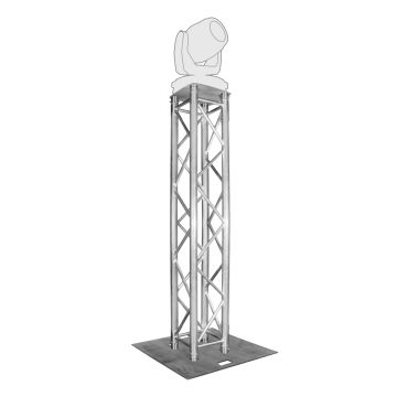 Global Truss 8.2FT Lighting Tower Totem