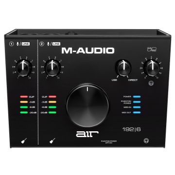 M-Audio AIR 192 | 6 2-In/2-Out 24/192 USB Audio/MIDI Interface