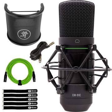 Mackie EM-91C EleMent Series Condenser Microphone with Pop Screen