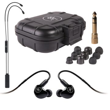 Mackie MP-120 BTA Single Dynamic Driver In-Ear Monitors with Bluetooth
