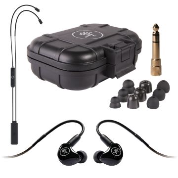 Mackie MP-220 BTA Dual Dynamic Driver In-Ear Monitors with Bluetooth