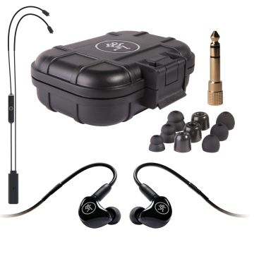 Mackie MP-240 BTA Dual Hybrid Driver In-Ear Monitors with Bluetooth
