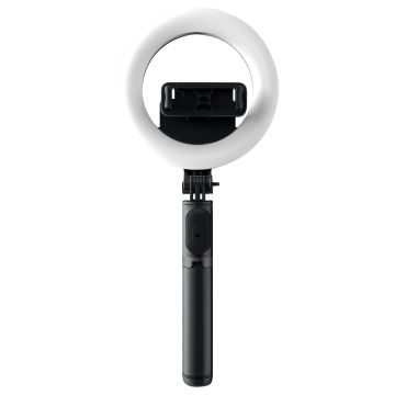 Mackie mRING-6 6" Battery-Powered Ring Light with Selfie Stick
