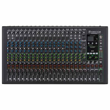 Mackie Onyx24 24-Channel Premium Analog Mixer with Multitrack USB