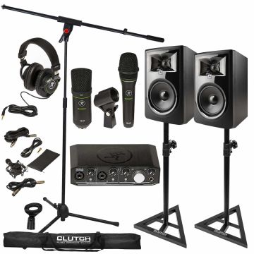 Mackie Producer Bundle Recording Bundle with JBL Professional 306P MkII Powered 6" Monitors Package