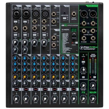 Mackie ProFX10v3 10 Channel Professional Effects Mixer with USB
