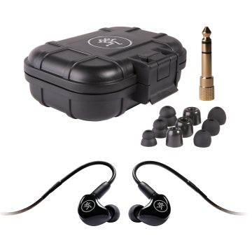 Mackie MP Series MP-220 Dual Dynamic Driver Professional In-Ear Monitors