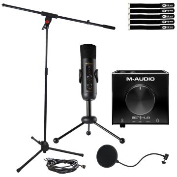 Marantz Professional MPM-4000U Microphone with M-Audio USB Interface