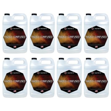 Master FX Hazed and Confuzed Pro Water-Based Haze Juice Fluid - 8 Gallons