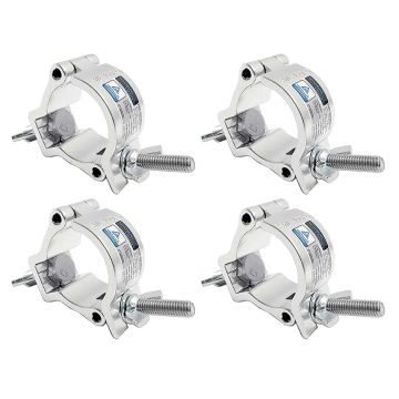 (4) Global Truss MINI 360 1.5 Light Duty Clamps for 40mm Tubing