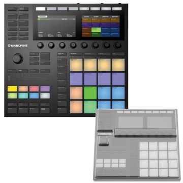 Native Instruments Maschine MK3 Groove Production System with Decksaver DJ Controller Cover Package