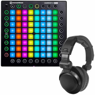 Novation Launchpad Pro 64-Pad Ableton Controller with Headphones