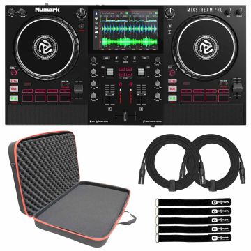 Numark Mixstream Pro Standalone DJ Console with Hard-Shell Bag