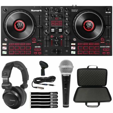 Numark Mixtrack Platinum FX Controller with Performance Headphones