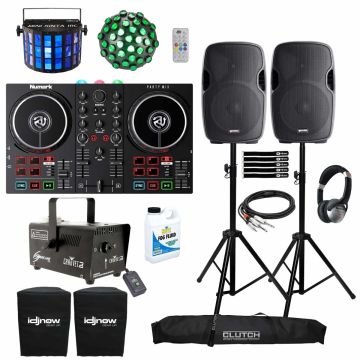 Numark Party Mix II Controller with 12" Speakers & Lighting Effects
