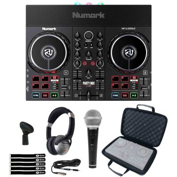 Numark Party Mix Live Light Show & Speakers Controller with Microphone