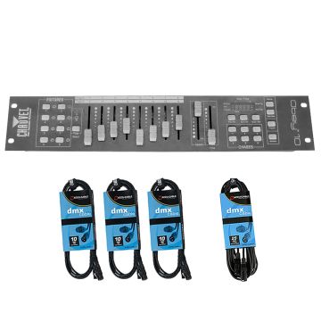 Chauvet DJ Obey 10 DMX Controller Bundle Small Image