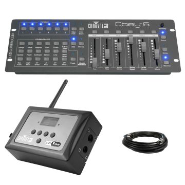 Chauvet DJ Obey 6 & D-Fi Hub Package