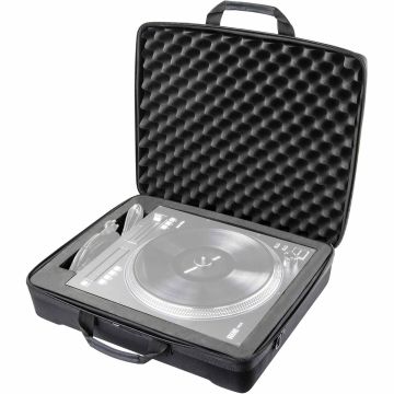 Odyssey BMSRANE12TOUR Streemline Series EVA Molded Rane Twelve Motorized Turntable Controller Tour Carrying Bag Angle