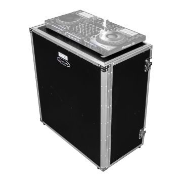 Odyssey FZF33362T 33" Wide x 36" Tall Two-Tier DJ Fold-Out Stand