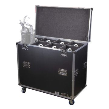 Odyssey FZLEKO8W Flight Zone Series Leko Lite Lighting Fixture Case with Wheels (Holds up to 8 Fixtures)
