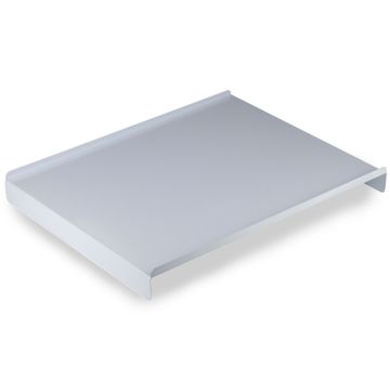 Odyssey LTBXS2CPTRAYWHT Luxe White Series Laptop / Gear Shelf for Dual Tier X-Stands