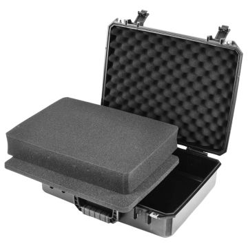Odyssey VU171205 17" x 12" x 5" Interior with Pluck Foams Utility Case
