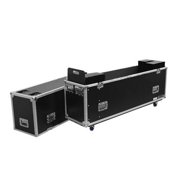 Odyssey FZFSM65W Flight Zone Universal 65" Flat Screen Monitor Case With Wheels