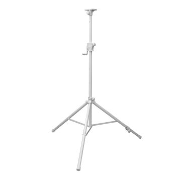 Odyssey LTS1APROWHT Luxe Series Articulating White Tripod Crank-Up Speaker Stand