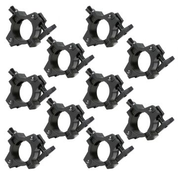 (10) American DJ O Slim 1.5 O-Clamps