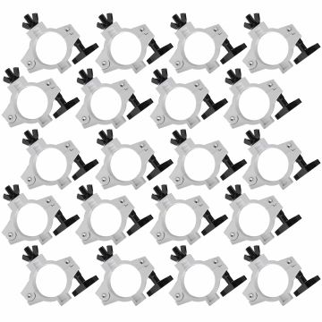 (20) American DJ O Slim Pearl O-Clamps