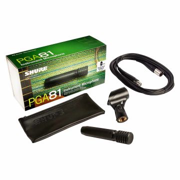 Shure PGA81 Cardioid Condenser Instrument Microphone