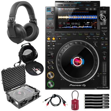 Pioneer DJ CDJ-3000 Flagship Pro-DJ Multi Player with Dustproof Case