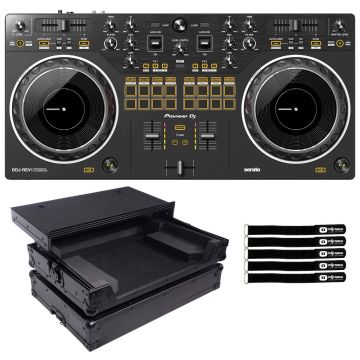Pioneer DJ DDJ-REV1 Scratch Style 2-Channel Controller with Black Case