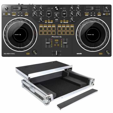 Pioneer DJ DDJ-REV1 Scratch Style Controller with Case
