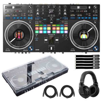 Pioneer DJ DDJ-REV7 Scratch Style Controller with Decksaver Cover