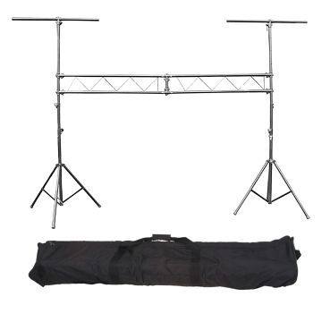 ProX T-LS31M 10FT Mobile DJ Lighting Truss System with Portable Truss System Carry Bag Package