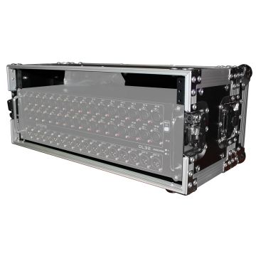 ProX X-4U7D 4U Deluxe Effects Rack 7" Deep Rail to Rail with Handle
