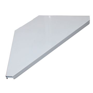ProX XF-CSW X2 26" x 10" White Aluminum Facade Shelves (Pair)