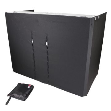ProX XF-MESAMEDIA-ZIPSCB Black Replacement Scrim with Zipper