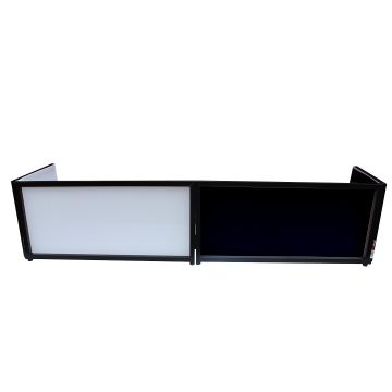 ProX XF-STTFB Black Table Top Scrim Set with 2x Front & 2x Side Panels